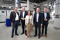 Dr. Richard Loibl, Albert Füracker, Gertrud Maltz-Schwarzfischer, Georg Huber and Wolfgang Schnabl.